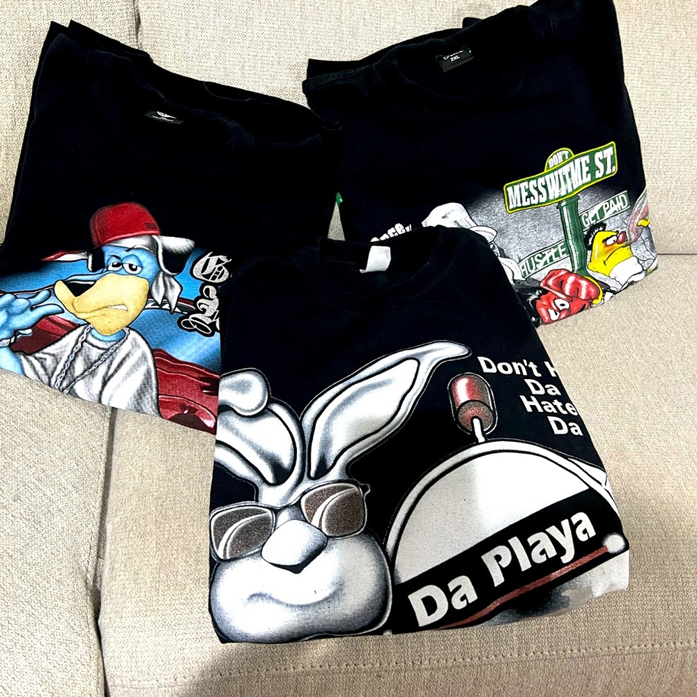 Vintage cartoon t-shirts a lot of (3)